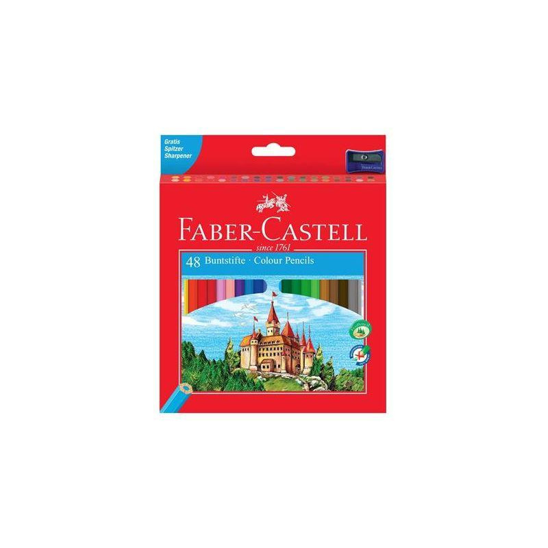 (120148) FABER CASTELL LÁPICES DE COLORES CLASSIC C/SURTIDOS ESTUCHE 48 UD