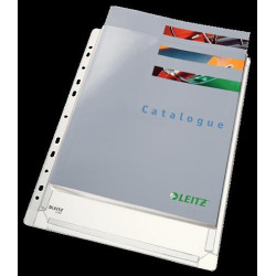 (47561003) LEITZ FUNDA MULTITALADRO PVC BOLSA 10 FUNDAS A4