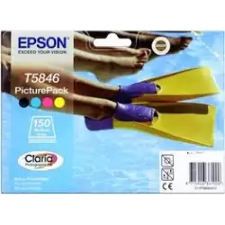 (C13T58464010) EPSON PICTUREMATE PM240/280 PACK CARTUCHO + PAPEL 150 HOJAS