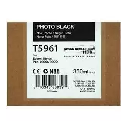 (C13T596100) EPSON CARTUCHO FOTOGRAFICO NEGRO STYLUS PHOTO 7700/7890/7900/WT7900/9700/9890/9900