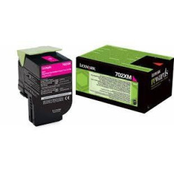 (70C2XM0) LEXMARK TONER MAGENTA RETORNABLE 702XM