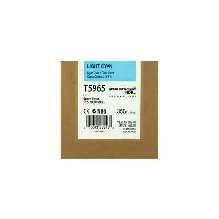 (C13T596500) EPSON CARTUCHO DE TINTA CIAN CLARO VIVO STYLUS PHOTO SP 7700/7890/7900/WT7900/9700/9890/9900