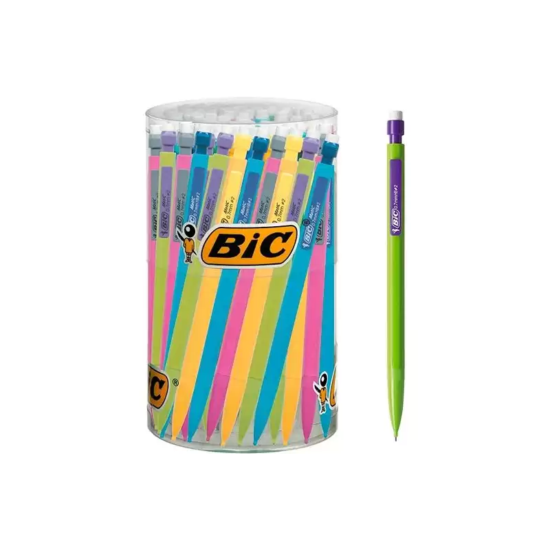 (8932331) BIC PORTAMINAS MATIC FUN 0.7 BOTE EXPOSITOR 60 UD C/SURTIDOS