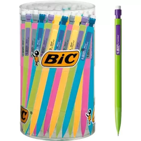 (8932331) BIC PORTAMINAS MATIC FUN 0.7 BOTE EXPOSITOR 60 UD C/SURTIDOS