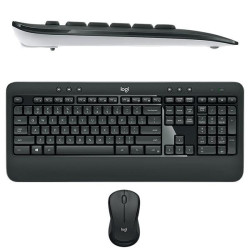 (920-008680) LOGITECH COMBO TECLADO + RATÓN MK540 INALÁMBRICO NEGRO