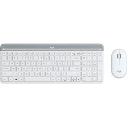 (920-009199) LOGITECH COMBO TECLADO + RATÓN MK470 INALÁMBRICO BLANCO