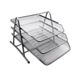 (324515) BISMARK BANDEJA DE REJILLA TRIPLE 35X30X24.5 CM CROMADO