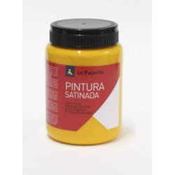 (168622) LA PAJARITA TÉMPERA ESCOLAR BOTE DE 35ML SATINADA AMARILLO MEDIO L-27