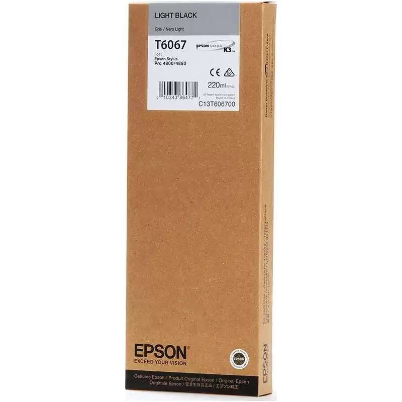 (C13T606700) EPSON TINTA NEGRO CLARO GF STYLUS PRO 4880