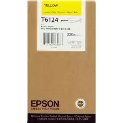 (C13T612400) EPSON TINTA  GF STYLUS PHOTO 7450/9450/7400/9400 CARTUCHO AMARILLO ALTA CAPACIDAD