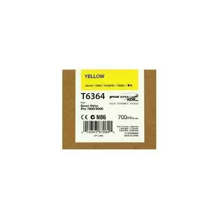 (C13T636400) EPSON GF STYLUS PHOTO 7900/9900 CARTUCHO AMARILLO