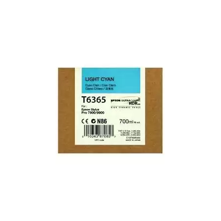 (C13T636500) EPSON GF STYLUS PHOTO 7900/9900 CARTUCHO CIAN CLARO