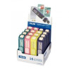 (4702116) MILAN AFILABORRA STICK COLORES SURTIDOS PASTEL CAJA EXPOSITORA 16 UD