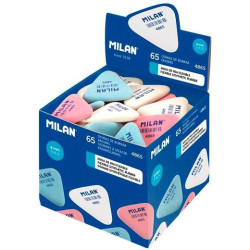 (CNM4865) MILAN GOMA 4865 MIGA DE PAN FLEXIBLE TRIANGULAR PEQUEÑA CAJA EXPOSITORA 65 UD C/SURTIDOS