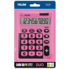 (150610TDPBL) MILAN CALCULADORA TOUCH DUO 10 DIGITOS DUAL BLISTER ROSA