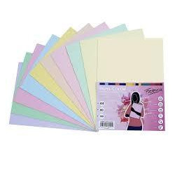 (16327) FABRISA PAPEL DIN A4 80GR INKJET/LÁSER PAQUETE 100H RETRACTILADO 10 COLORES PASTEL