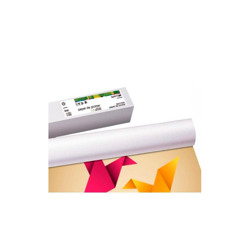 (16102) FABRISA ROLLO DE PAPEL PARA PLOTTER MATE 1067X45X50 100GR BLANCO MATE