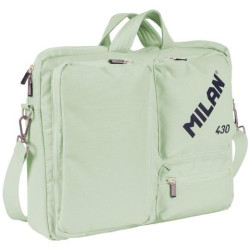 (624303SNCGR) MILAN MALETÍN PARA PORTÁTIL 17" COLECCIÓN 430 SINCE 1918 VERDE