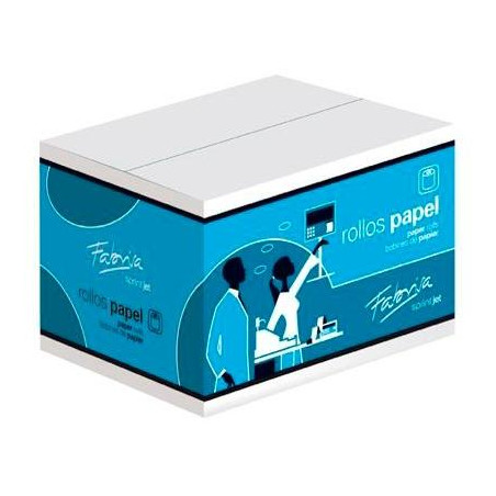 (16161) FABRISA ROLLO ELECTRA - PAPEL OFFSET DE ALTA BLANCURA - 60GR./M2 - 75MMX65MM - MANDRIL 12MM - 10UD. -