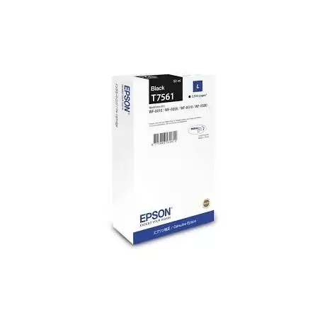 (C13T756140) EPSON CARTUCHO NEGRO L 2500 PAG WF-8XXX