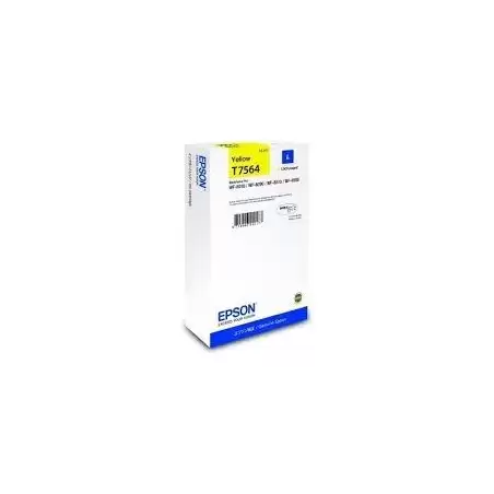 (C13T756440) EPSON CARTUCHO AMARILLO L 1500 PAG WF-8XXX