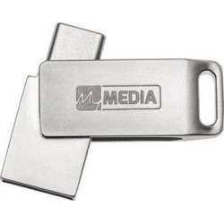 (69271) MY MEDIA PENDRIVE 128GB HIGH SPEED DUAL USB-C/USB-A 3.2