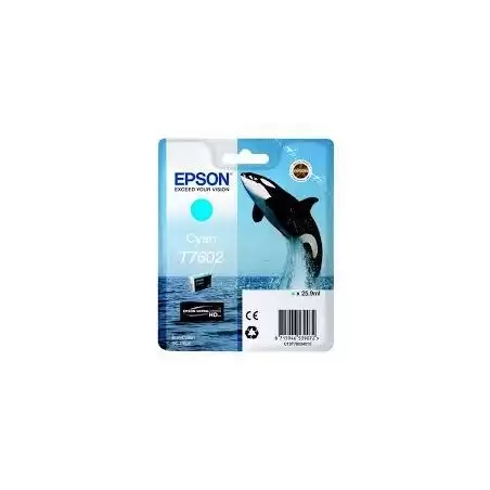 (C13T76024010) EPSON SURECOLOR SC P600 CARTUCHO CIAN