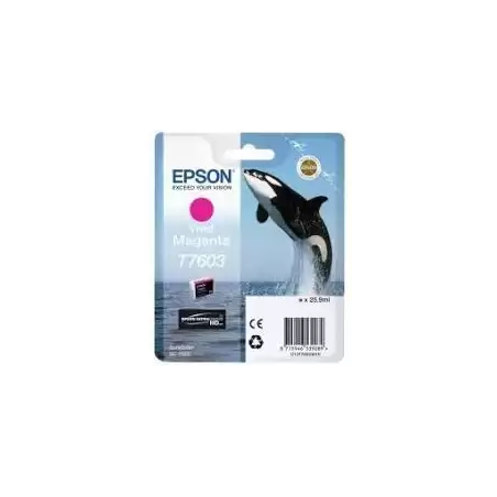 (C13T76034010) EPSON SURECOLOR SC P600 CARTUCHO MAGENTA VIVO