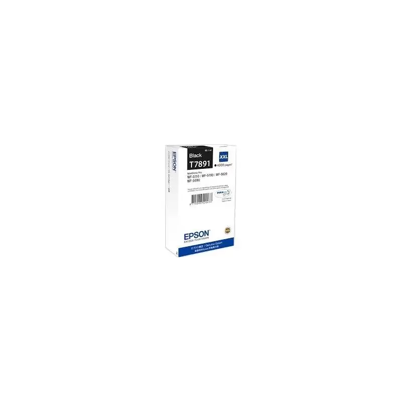 (C13T789140) EPSON CARTUCHO NEGRO XXL 4000 PAGINAS WORKFORCE PRO WF-5XXX SERIES