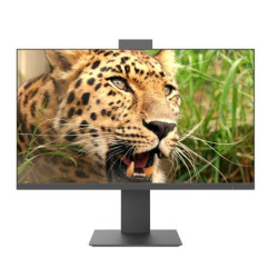 (NXM24REGWEB01) NILOX MONITOR DESKTOP IPS 24" LED C/WEBCAM 4MS FHD 1920X1080 75HZ 16:9 VGA/HDMI/DP NEGRO