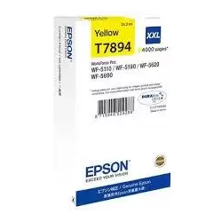 (C13T789440) EPSON CARTUCHO AMARILLO XXL 4000 PAGINAS WORKFORCE PRO WF-5XXX SERIES