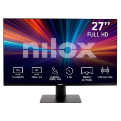 (NXM27FHD11) NILOX MONITOR DESKTOP 27", FHD, IPS, 75HZ 16:9 HDMI/VGA