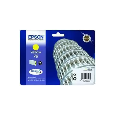 (C13T79144010) EPSON TINTA AMARILLO L 900 PÁGINAS WORKFORCE PRO WF-5XXX SERIES