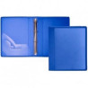 (274-A) OFFICE BOX CARPETA ANILLAS 2 X 40MM A4+ TELA AZUL