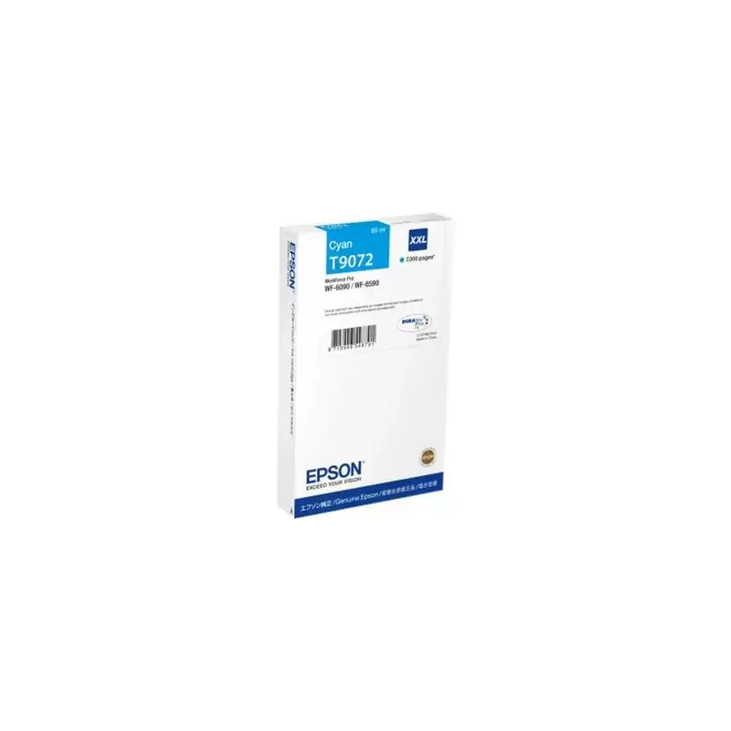 (C13T907240) EPSON TINTA CIAN WF-6XXX SERIES - XXL