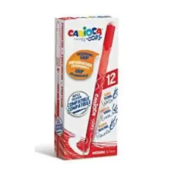 (4303903) CARIOCA BOLÍGRAFO OOPS MONOCOLOR ROJO CAJA 12 UD