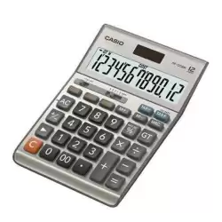 (DF-120BM) CASIO CALCULADORA DE OFICINA SOBREMESA DF-120BM 12 DÍGITOS GRIS