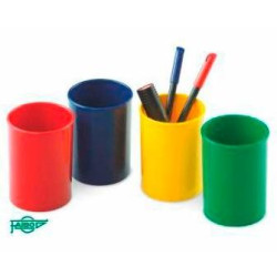 (206-07) FAIBO CUBILETE PORTALÁPICES 206 PLÁSTICO OPACO AZUL