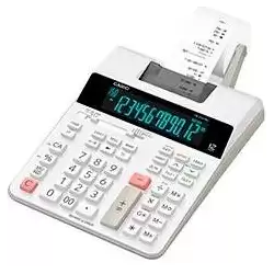 (FR-2650RC) CASIO CALCULADORA CON IMPRESORA FR-2650RC 12 DÍGITOS BLANCO