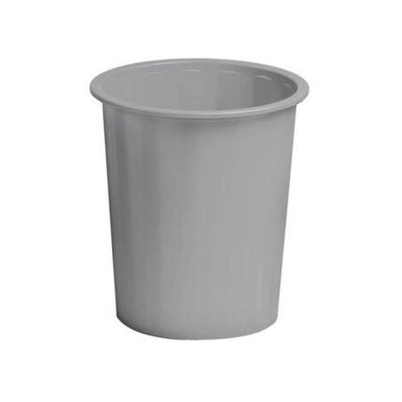 (305-08) FAIBO PAPELERA DE PLÁSTICO EN POLIPROPILENO 310X280 MM CERRADA 14 L SERIE 305 GRIS