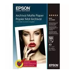 (C13S041344) EPSON PAPEL MATE LARGA DURACIÓN (ARCHIVAL MATTE PAPER) A3
