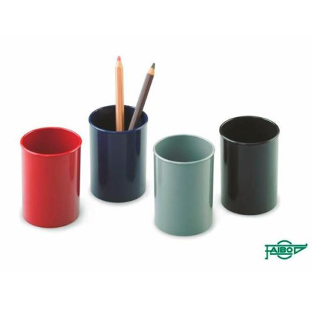 (205B-07) FAIBO CUBILETE PORTALÁPICES 205 PLÁSTICO OPACO AZUL