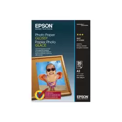 (C13S042536) EPSON PAPEL PHOTO GLOSSY A3 20 HOJAS 200 GRS