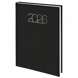 (0D0758618) DEUSTO DIETARIO-D07 BASE 58-PREMIUM 14.5X20.5CM DP 618-NEGRO 2026