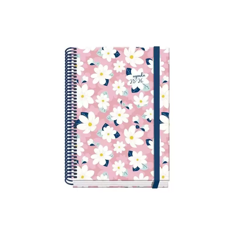 (52043) DOHE AGENDA ESCOLAR PRIME A5 ESPIRAL DP CAMOMILLE 2025-2026