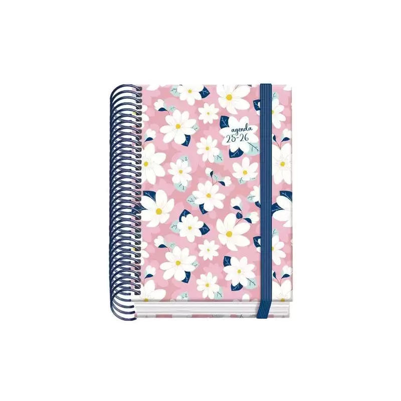 (52049) DOHE AGENDA ESCOLAR PRIME A6 ESPIRAL DP CAMOMILLE 2025-2026