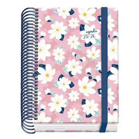 (52049) DOHE AGENDA ESCOLAR PRIME A6 ESPIRAL DP CAMOMILLE 2025-2026