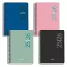 (52083) DOHE AGENDA ESCOLAR ESENCIAL A5 ESPIRAL SV TAPA PP COLORES SURTIDOS 2025-2026