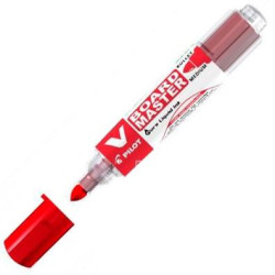 (WBMA-VBM-M-R-BG) PILOT ROTULADOR PIZARRA BLANCA V BOARD MASTER RECARGABLE ROJO