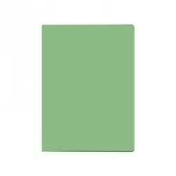 (10252) DOHE SUBCARPETA CARTULINA VERDE SUAVE FOLIO FASTENER 180GR -50U-